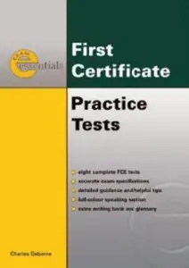 Exam Essentials First Certificate Practice Tests with...