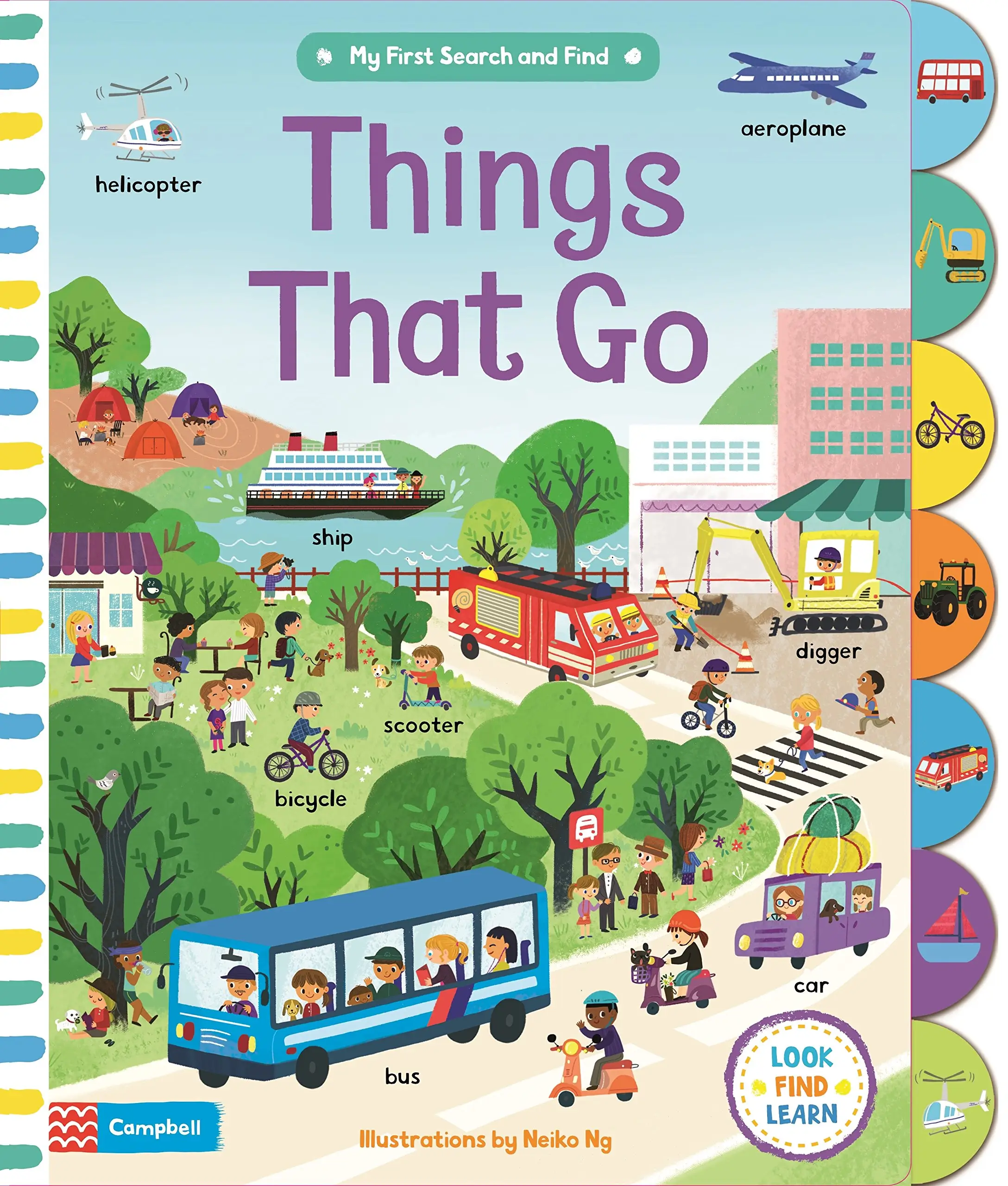 My First Search and Find: Things That Go