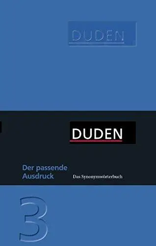 Banderolewörterbuch 3: Der passende Ausdruck