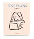 Блокнот для планування "Fine plans only" бежевий - 1