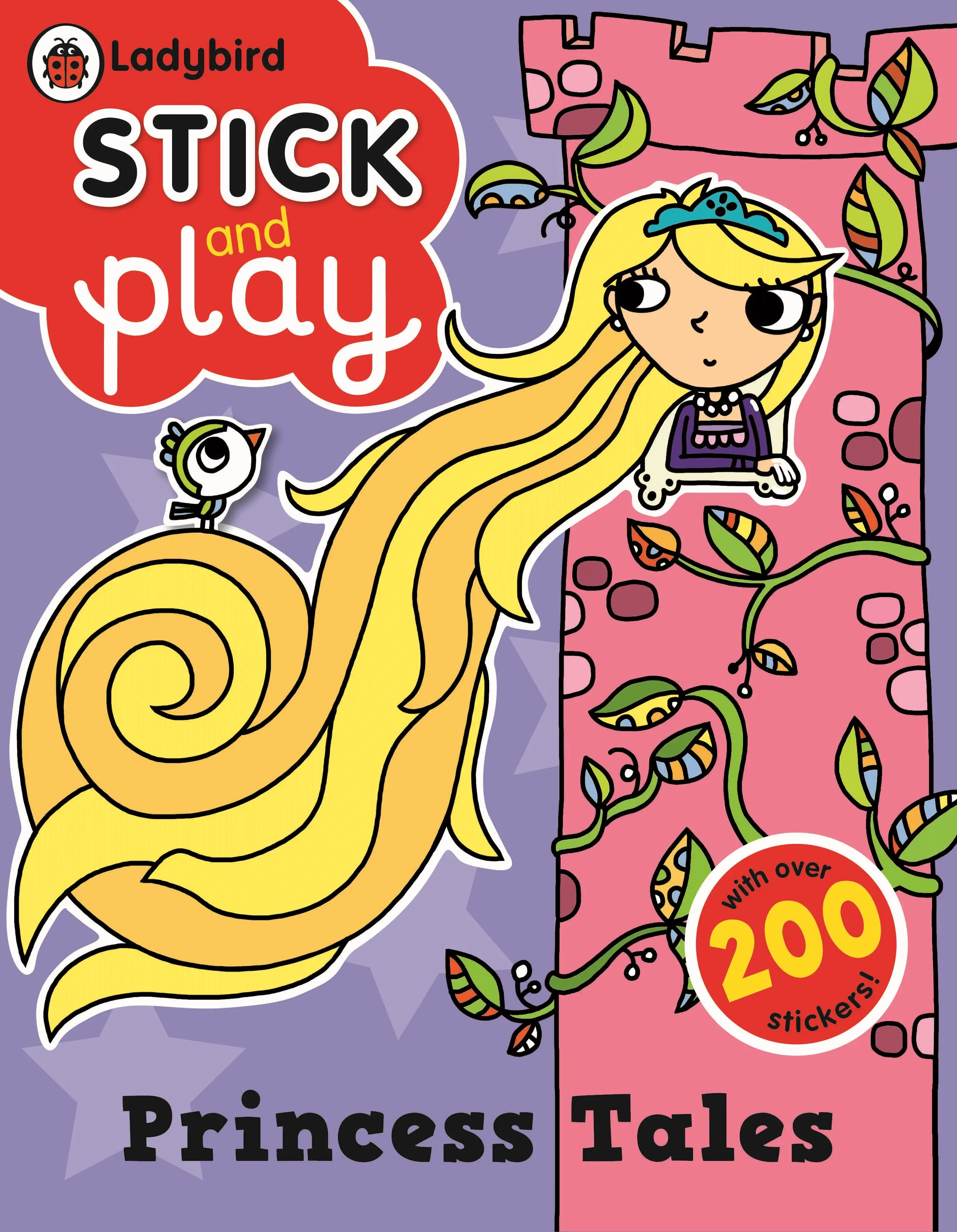 Stick and Play: Princess Tales. Activity Book. 3+ years