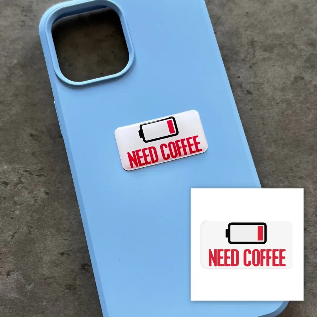 3D-стікер "Need coffee"