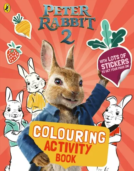 Peter Rabbit 2 Colouring Sticker Activity