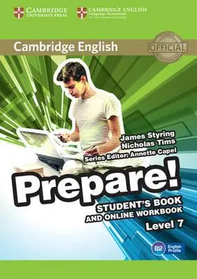 Cambridge English Prepare! Level 7 SB and online WB