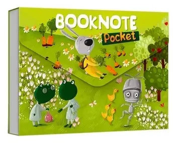 Блокнот зелений "Booknote Pocket"