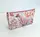 Handmade Embroidered Pouch: Coral - 1