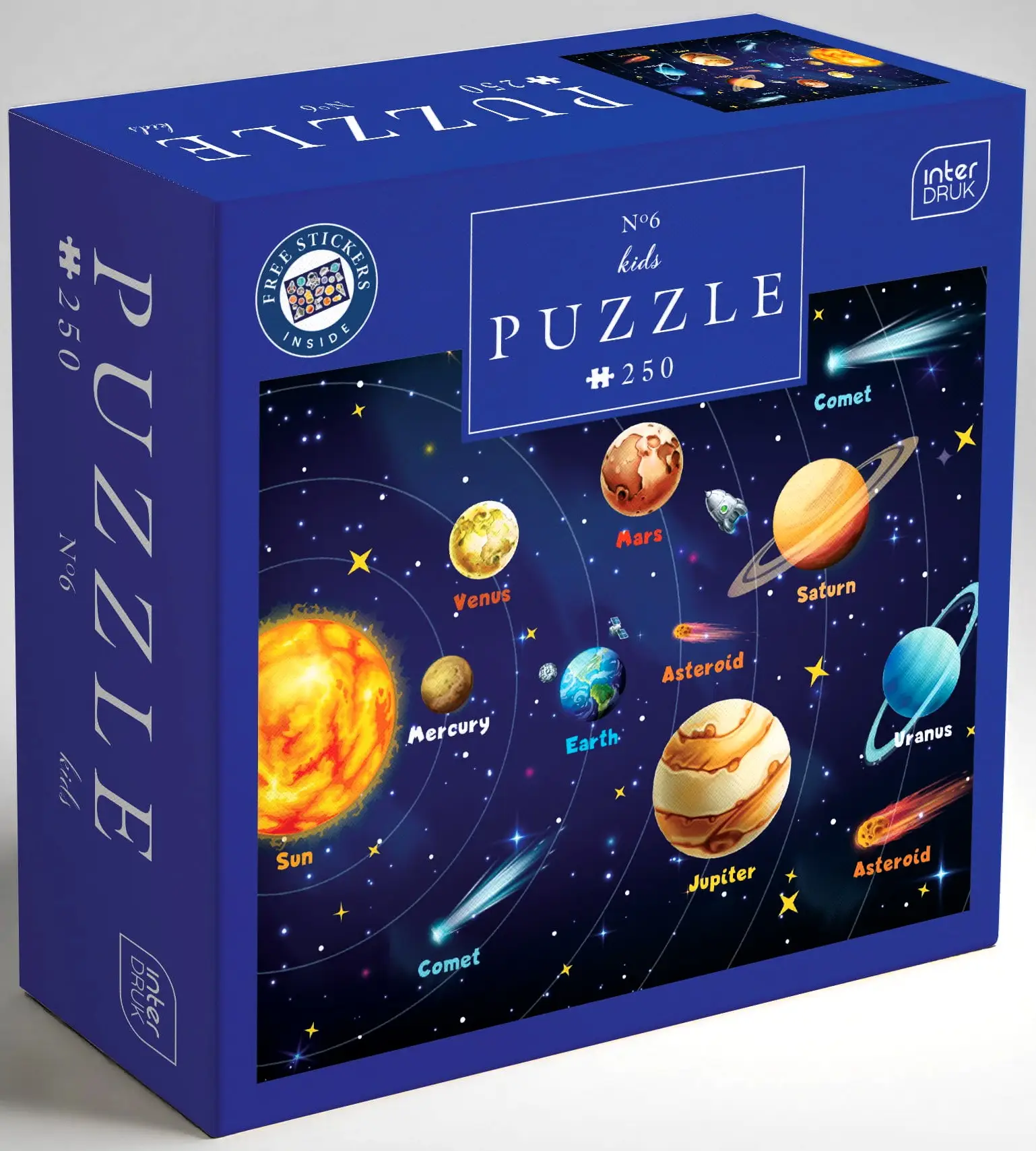 Пазли 250 Kids 6 Solar System