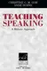 Teaching Speaking A Holistic Approach - 1