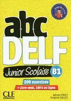 ABC DELF Junior scolaire 2ème édition B1 Livre + DVD + Livre-web - 1