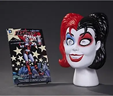 Harley Quinn Book and Mask Set