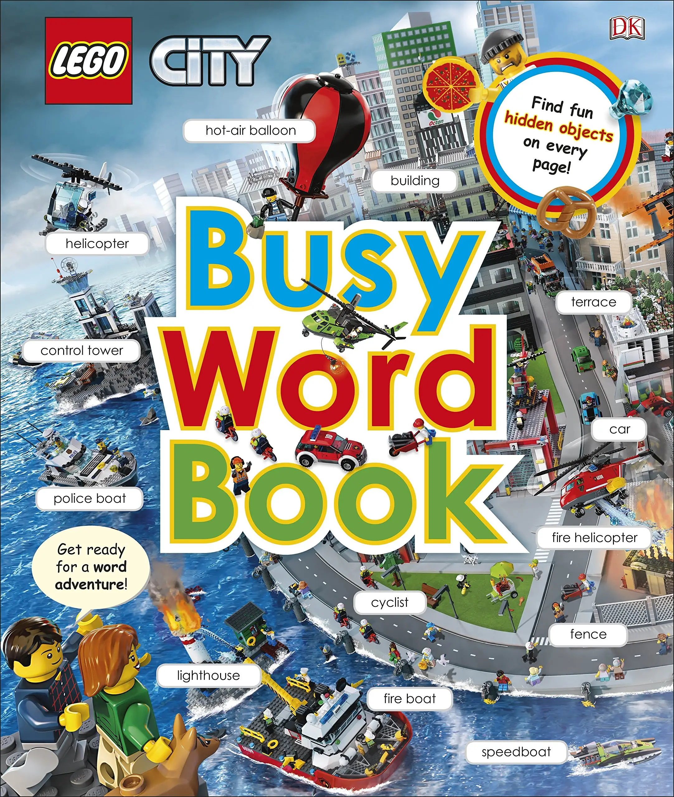 Lego City: Busy Word Book [Hardcover]