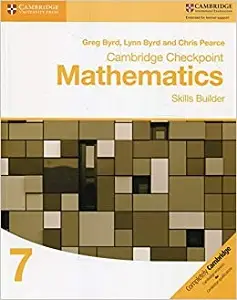 Cambridge Checkpoint Mathematics 7 Skills Builder Workbook
