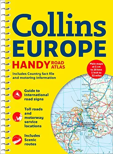 Collins Europe Handy Road Atlas