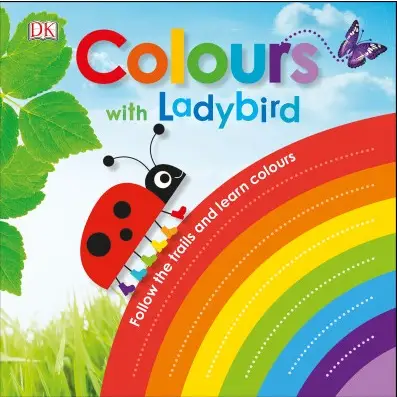 Colours with a Ladybird: Follow the Trails and Learn...