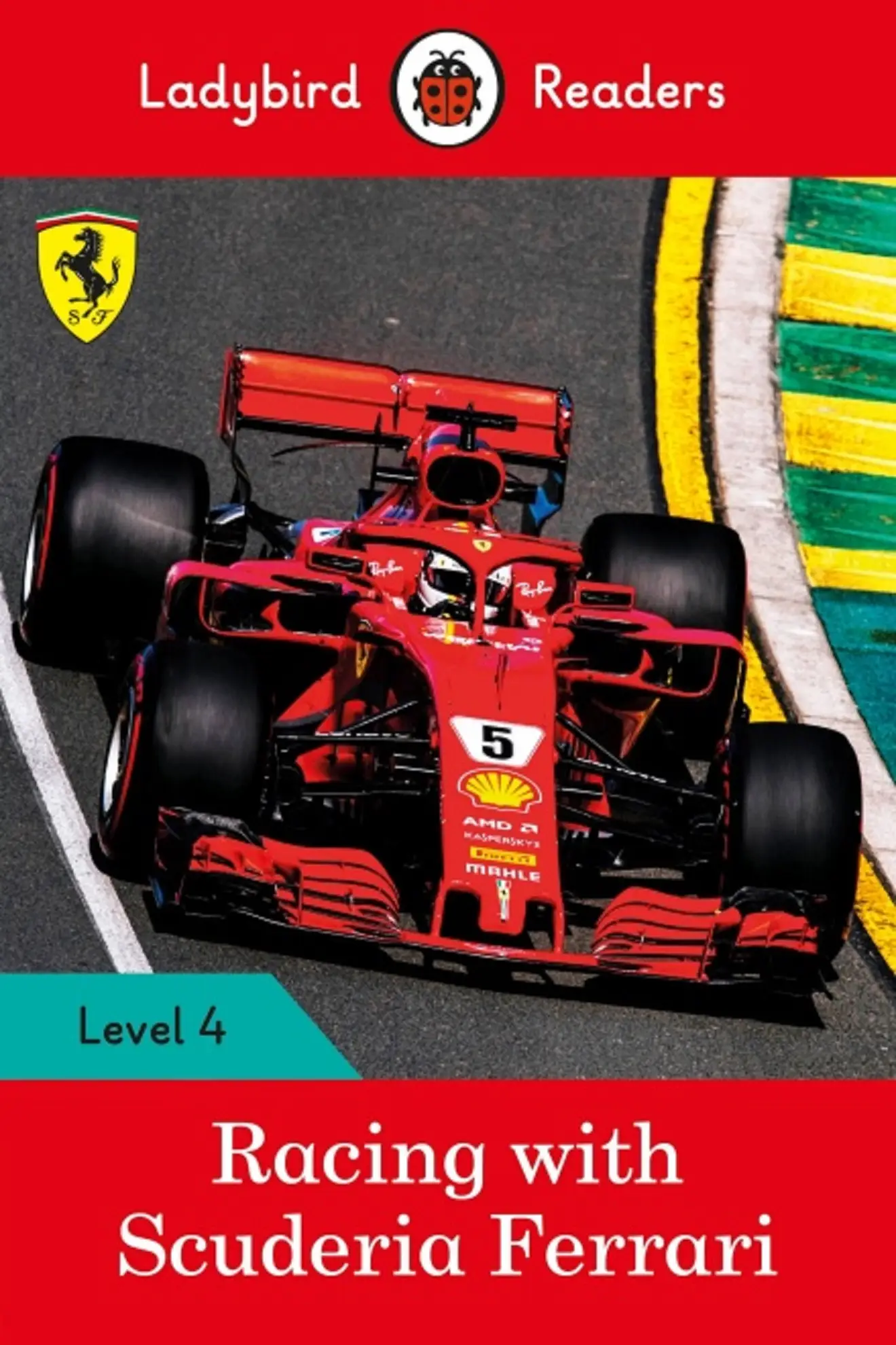 Ladybird Readers 4 Racing with Scuderia Ferrari