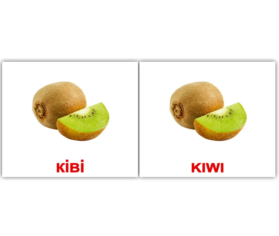 Міні-40: Фрукти Fruit (укр-англ)