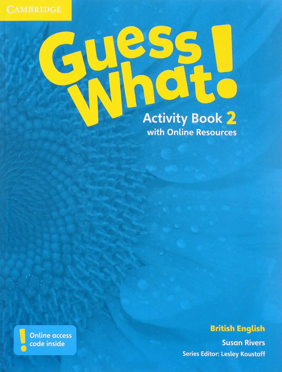 Guess What! Level 2 Activity Book with Online Resources