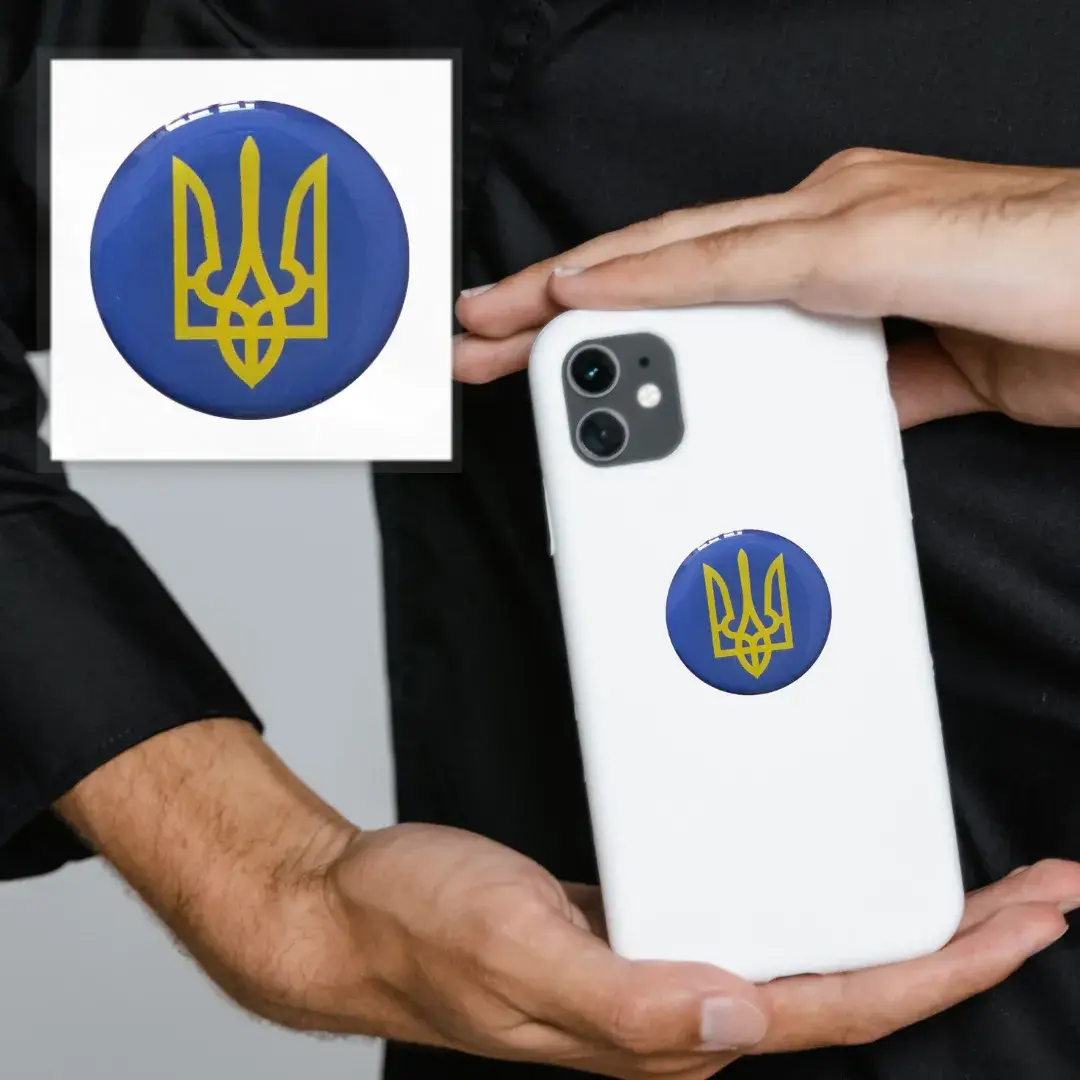 3D-стікер "Герб України"