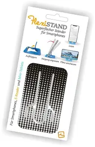 Flexistand Silver Dots