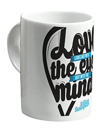 Porcelain Mug: Shakespeare Mug