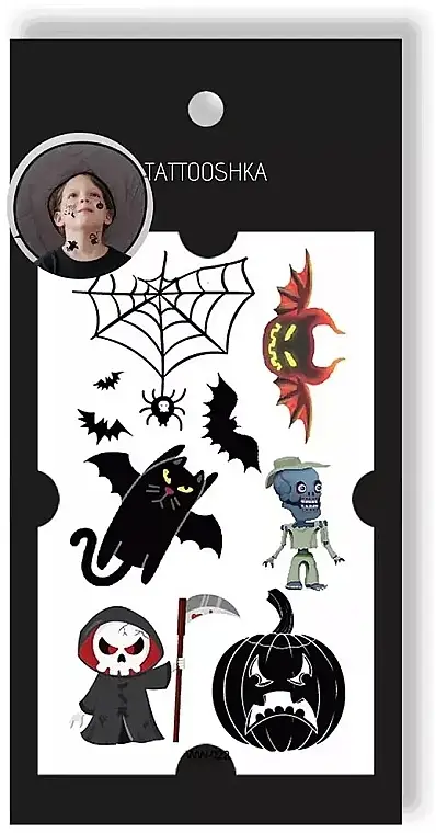 Тату Halloween kids 3