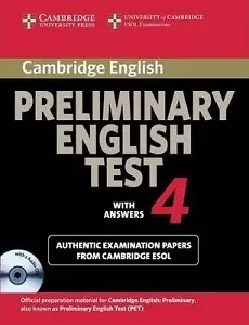 Cambridge PET 4 Self-study Pack