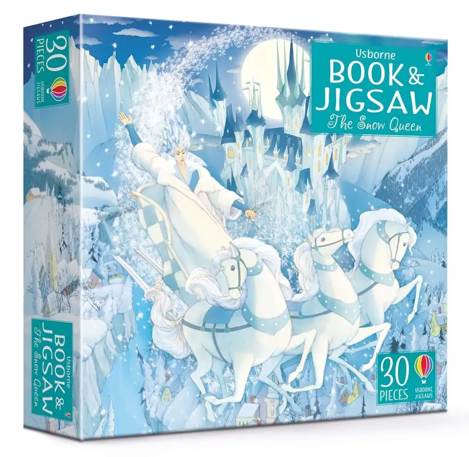 The Snow Queen Book & Jigsaw