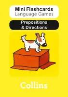 Mini Flashcards Language Games Prepositions & Directions - 1