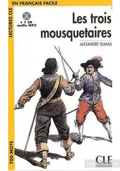 LCF1 Les Trois Mousquetaires Livre+CD