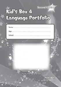 Kid's Box Second edition 4 Language Portfolio