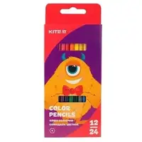 Олівці кольорові двосторонні, 12 шт. Kite Jolliers - 1