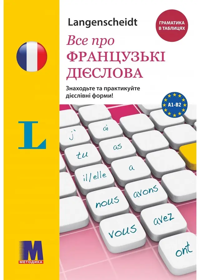 Все про французькі дієслова - граматика в таблицях