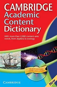 Cambridge Academic Content Dictionary with CD-ROM