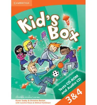 Kid's Box 3-4 Tests CD-ROM and Audio CD