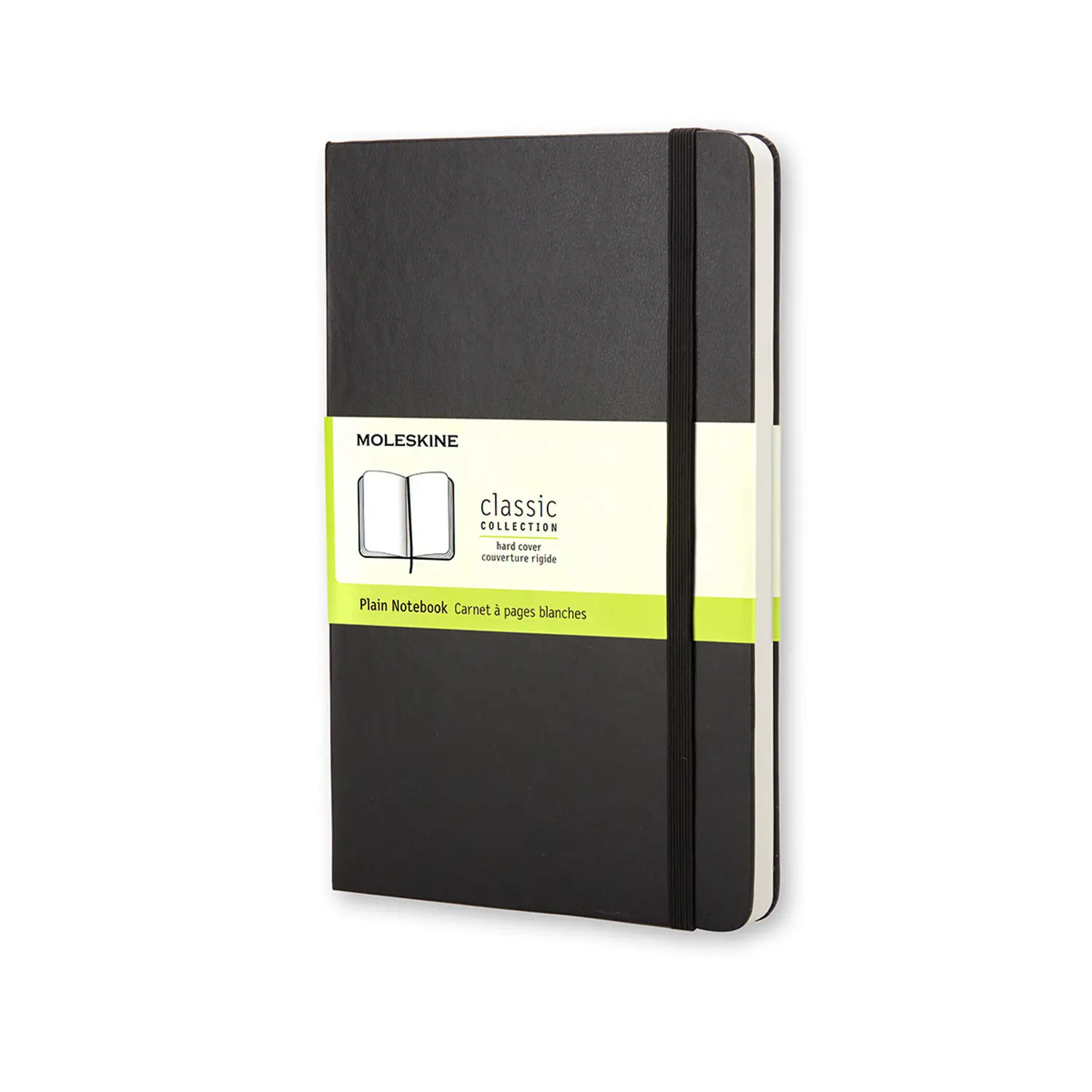 Записник Moleskine Classic медіум / Нелінований Чорний