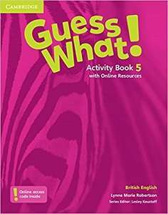 Фото - Guess What! Level 5 Activity Book with Online Resources