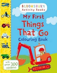 Фото - Bloomsbury Activity: My First Things That Go Colouring Book