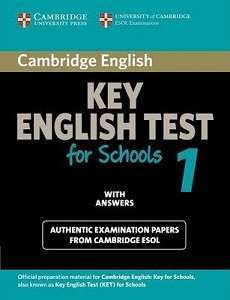 Фото - Cambridge KET for Schools 1 Student's Book with Answers