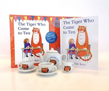 Фото - Tiger Who Came to Tea, The (book and china tea set)