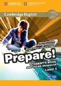 Фото - Cambridge English Prepare! Level 1 Student's Book and Online Workbook