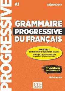 Фото - Grammaire Progressive du Francais 3e Edition Debutant Livre + CD + Livre-web 100% interactif