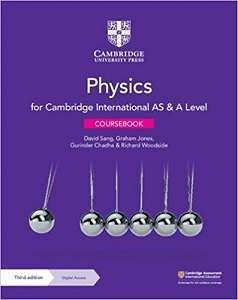 Фото - Cambridge International AS & A Level Physics Coursebook with Digital Access (2 Years) 2022 Exam