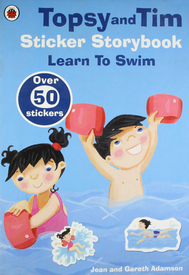 Фото - Topsy and Tim Sticker Storybook: Learn to Swim [Paperback]