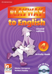 Фото - Playway to English 2nd Edition 4 AB with CD-ROM