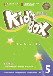 Фото - Kid's Box Updated Second edition 5 Class Audio CDs (3)