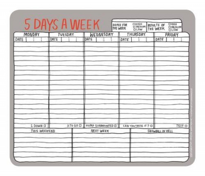 Фото - 5 Days a Week Hand-Lettered Mousepad