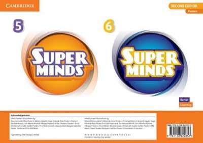 Фото - Super Minds  2nd Edition 5-6 Posters British English (10)