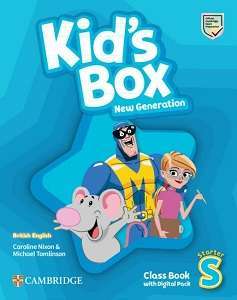 Фото - Kid's Box New Generation Starter Class Book with Digital Pack