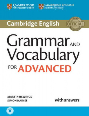 Фото - Cambridge Grammar and Vocabulary for Advanced with Answers and Downloadable Audio