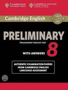 Фото - Cambridge English Preliminary 8 Self-study Pack (SB with answers and Audio CDs (2))